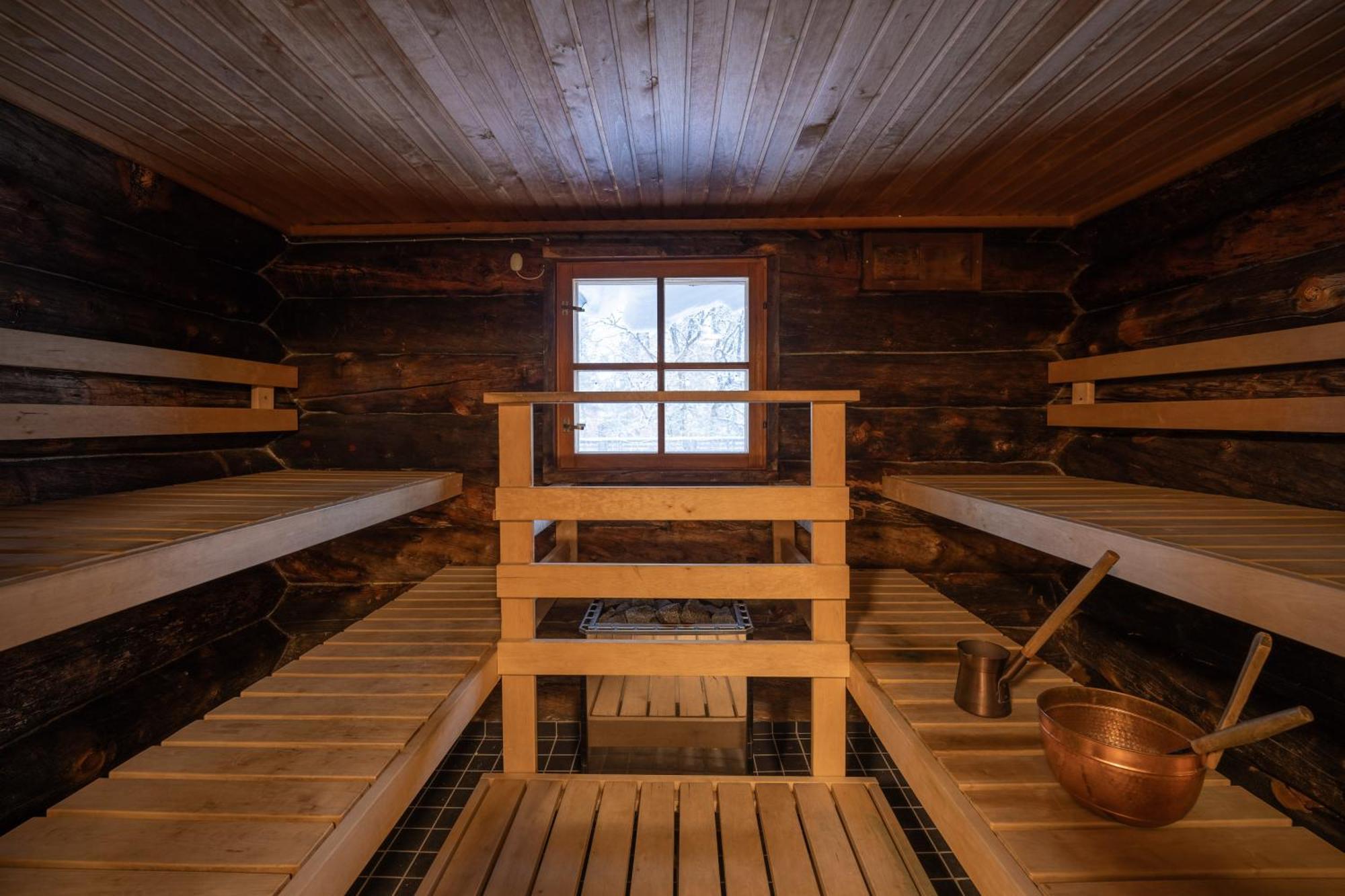 Kuukkeli Log Houses Teerenpesae - Premium Suite A48 Saariselka Exterior foto