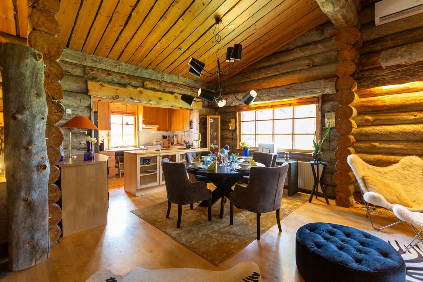 Kuukkeli Log Houses Teerenpesae - Premium Suite A48 Saariselka Exterior foto