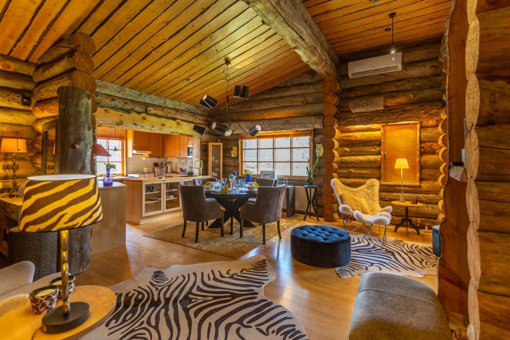 Kuukkeli Log Houses Teerenpesae - Premium Suite A48 Saariselka Exterior foto