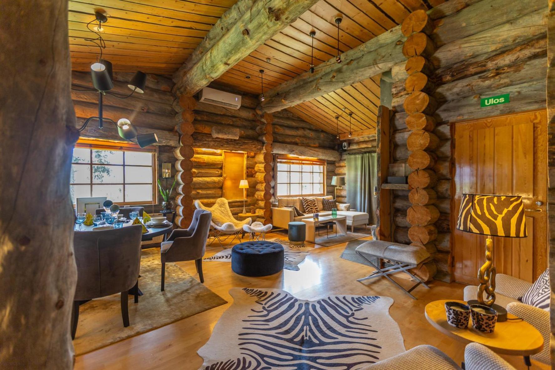 Kuukkeli Log Houses Teerenpesae - Premium Suite A48 Saariselka Exterior foto